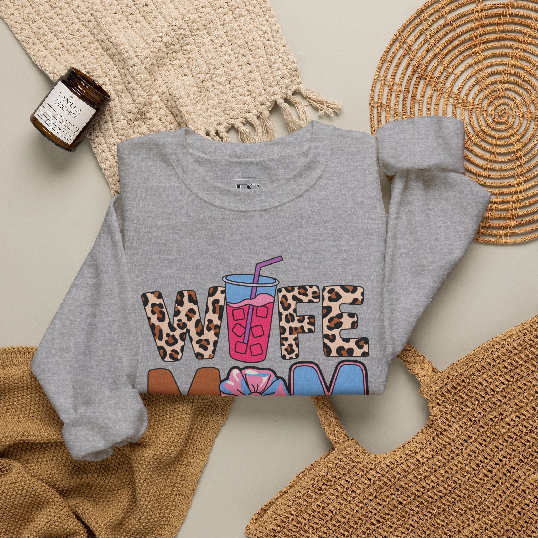 Boss Suite™ Wife Mom Boss Crewneck