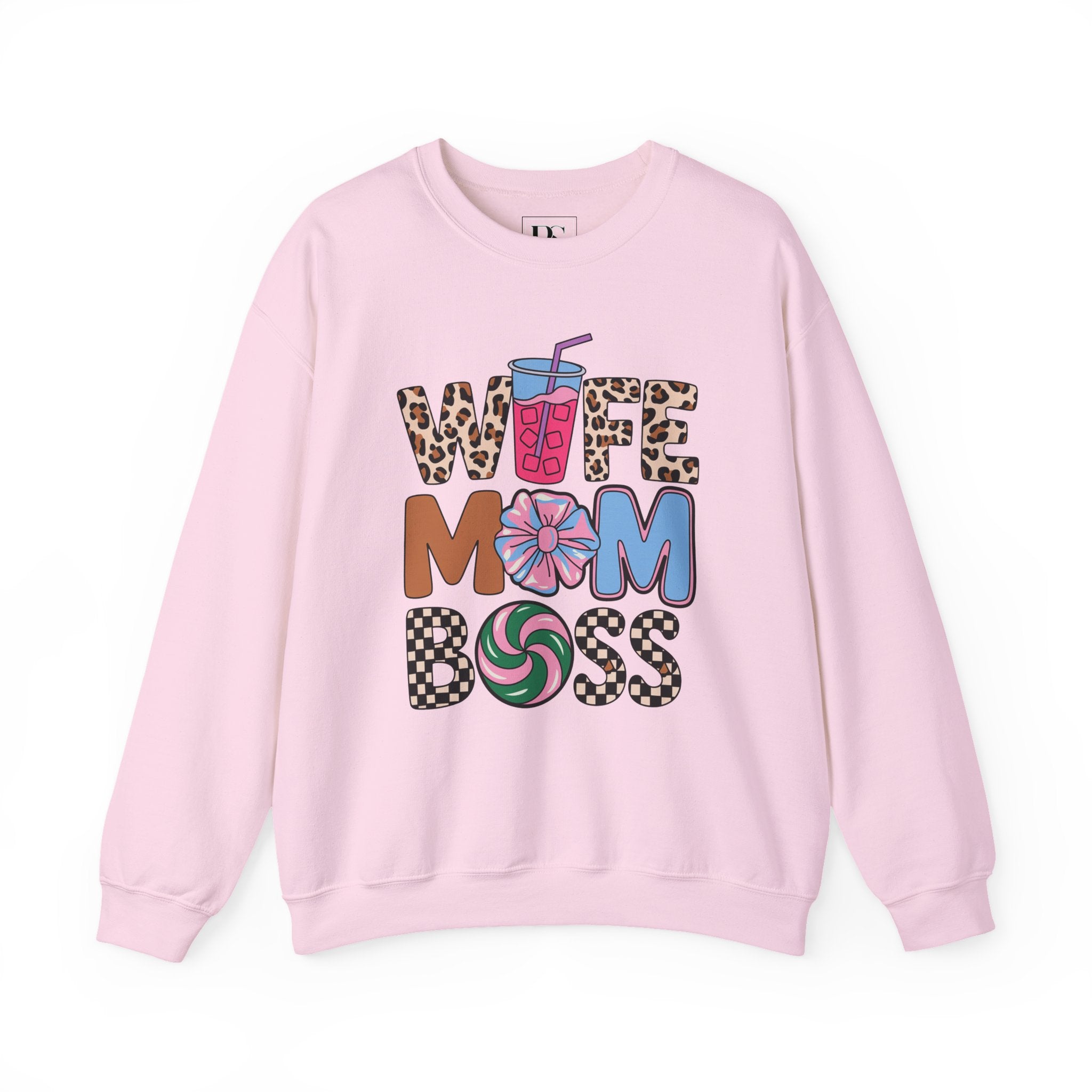 Boss Suite™ Wife Mom Boss Crewneck