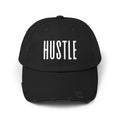 Hustle Distressed Baseball Cap