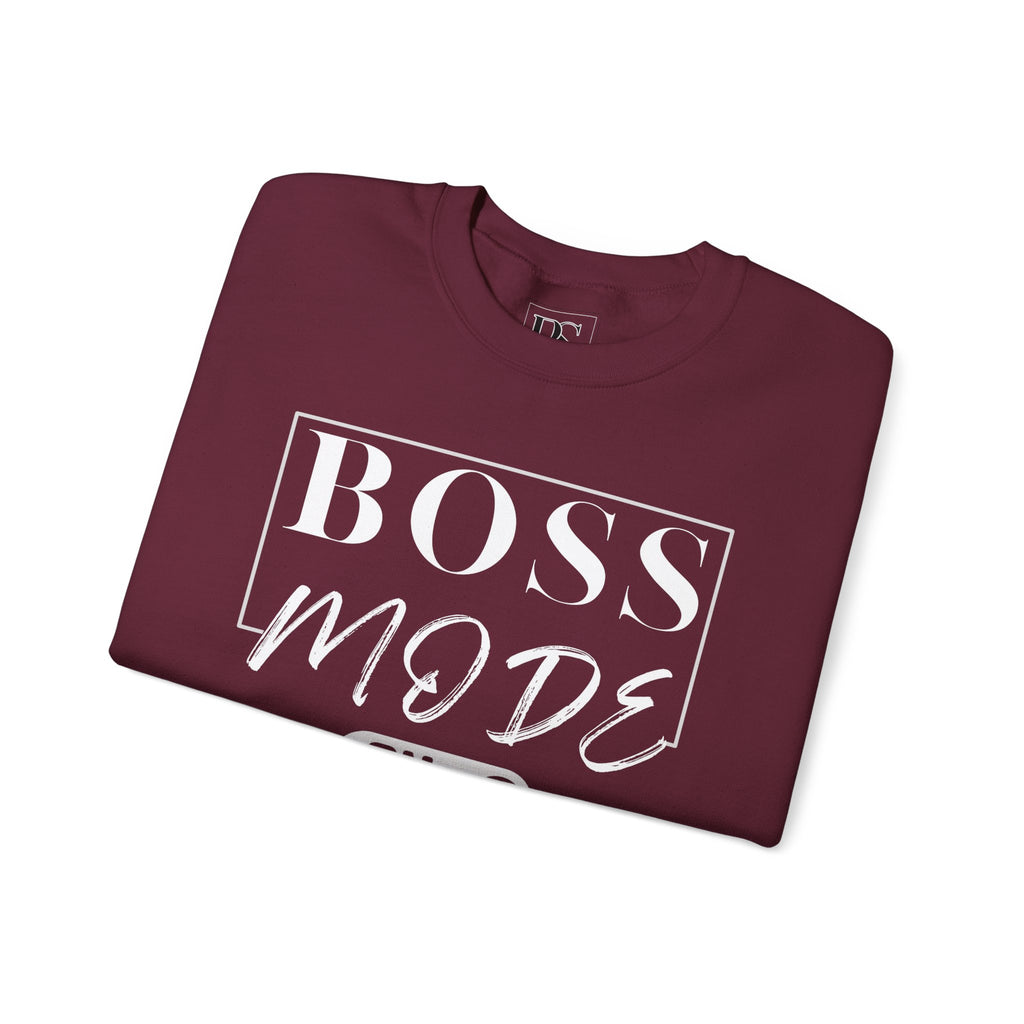 Boss Mode On, Boss Suite™ Crewneck Sweatshirt