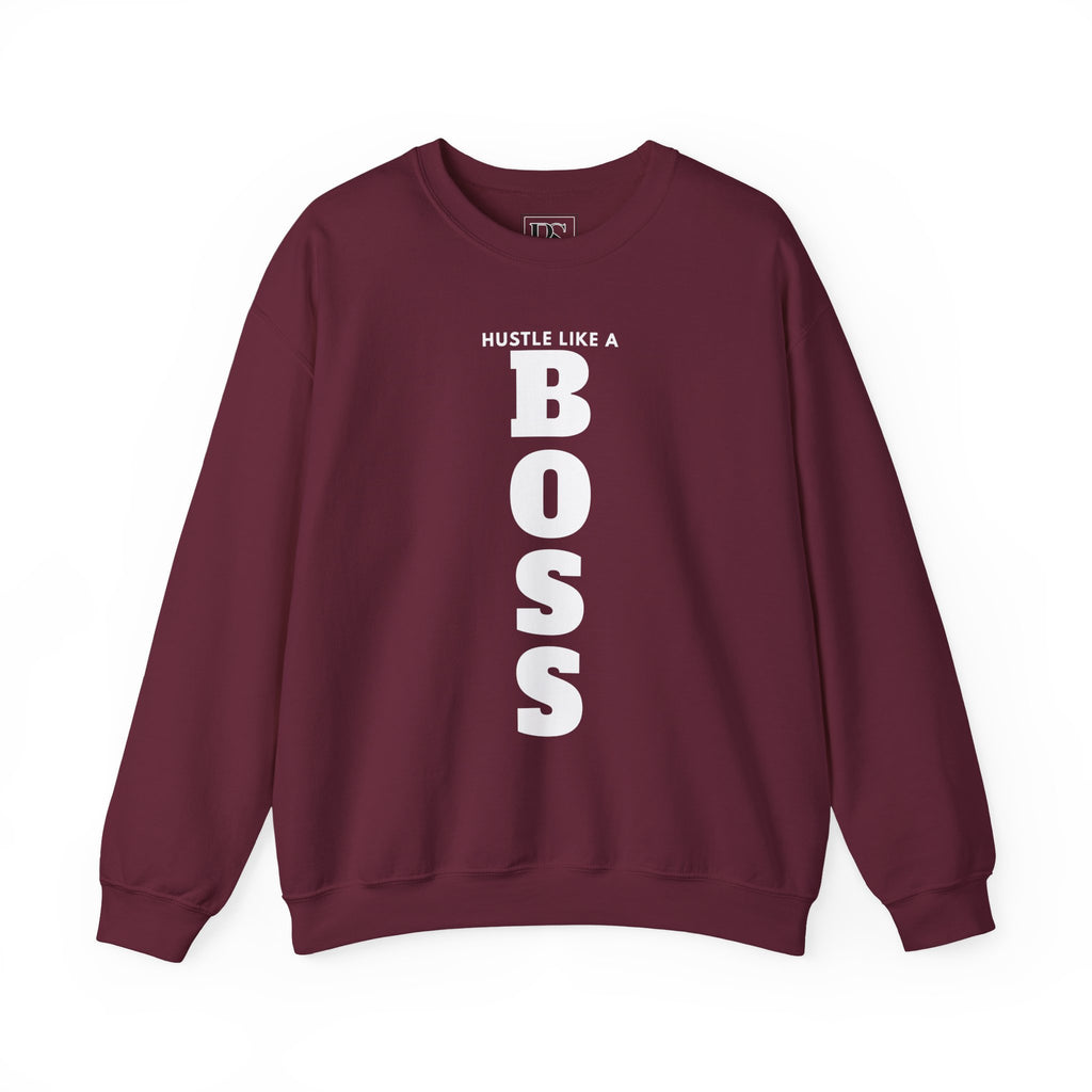 Hustle Like a BOSS, Boss Suite™ Crewneck Sweatshirt