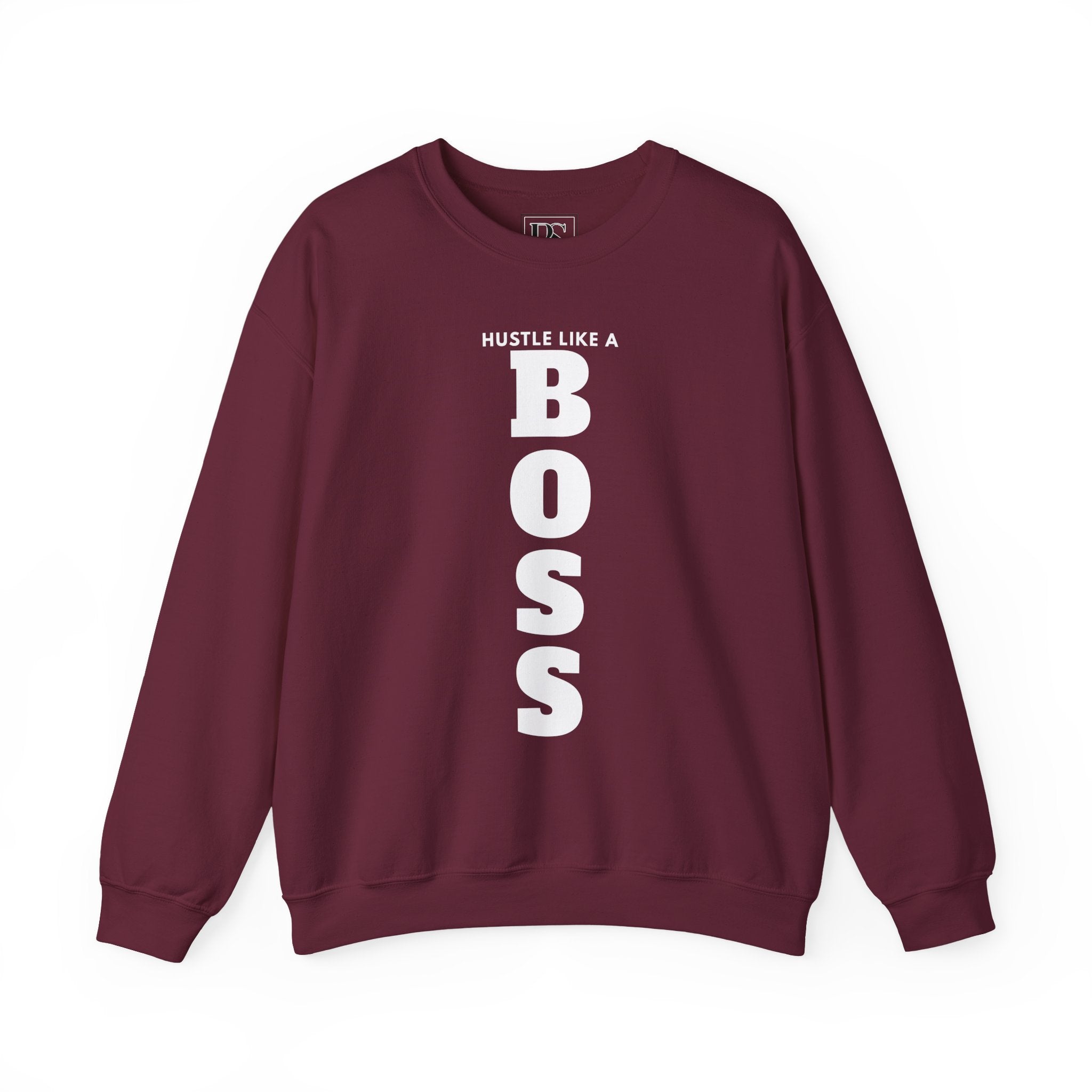Hustle Like a BOSS, Boss Suite™ Crewneck Sweatshirt