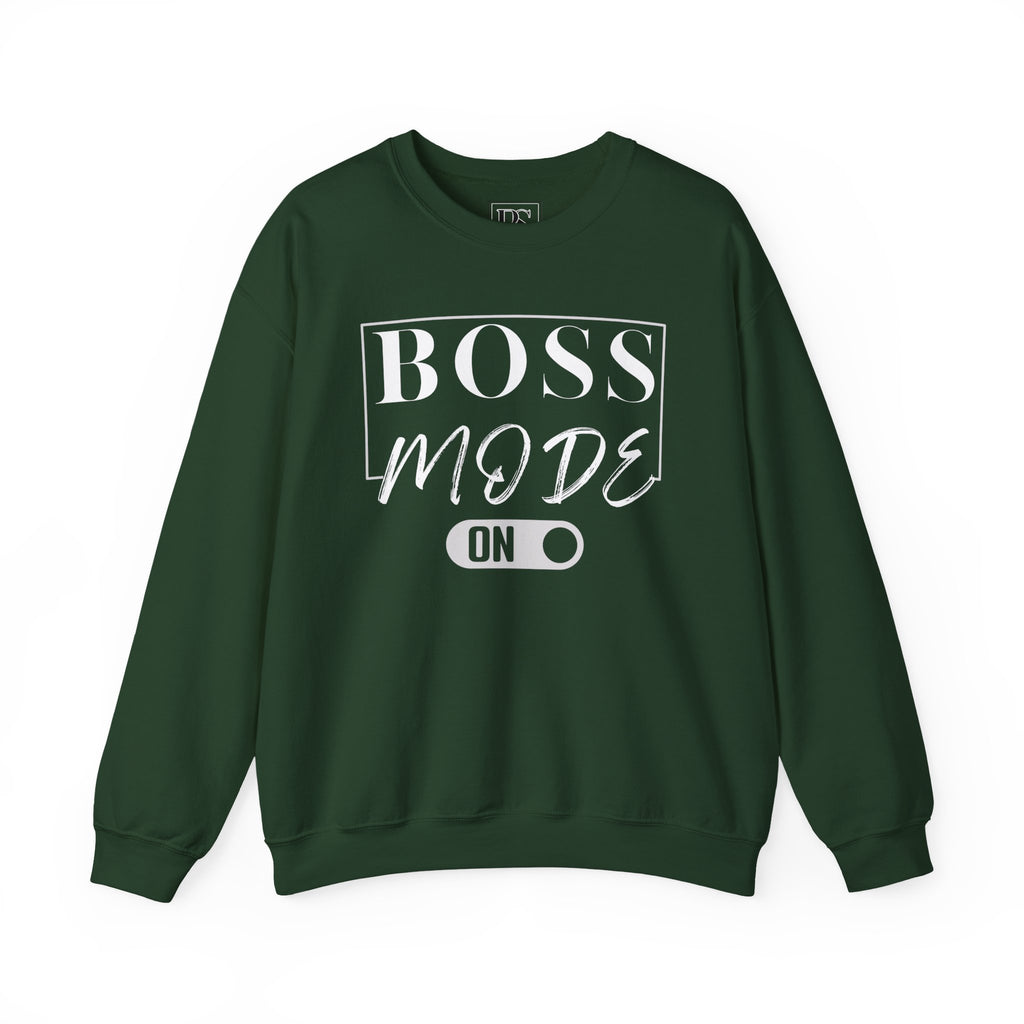 Boss Mode On, Boss Suite™ Crewneck Sweatshirt