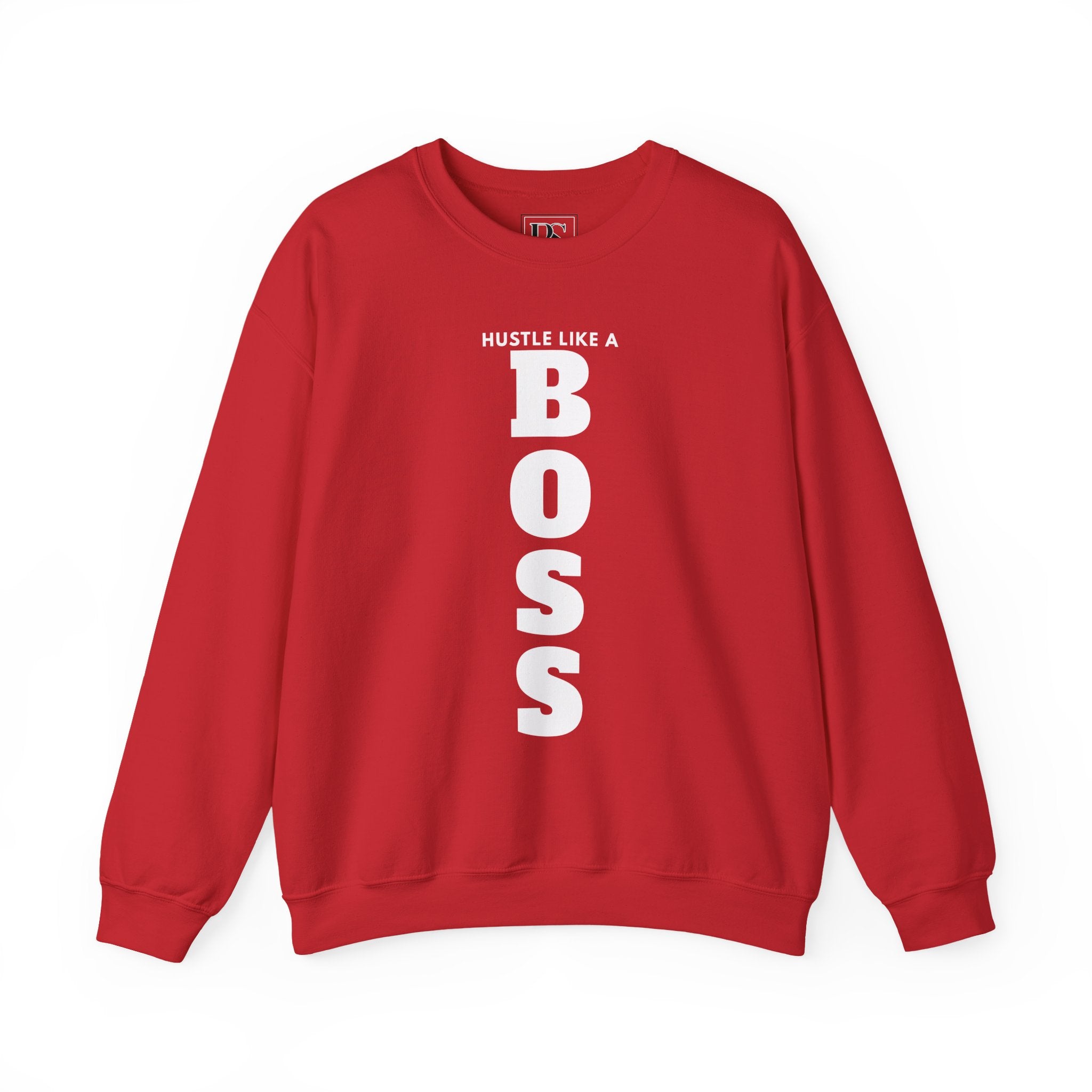 Hustle Like a BOSS, Boss Suite™ Crewneck Sweatshirt