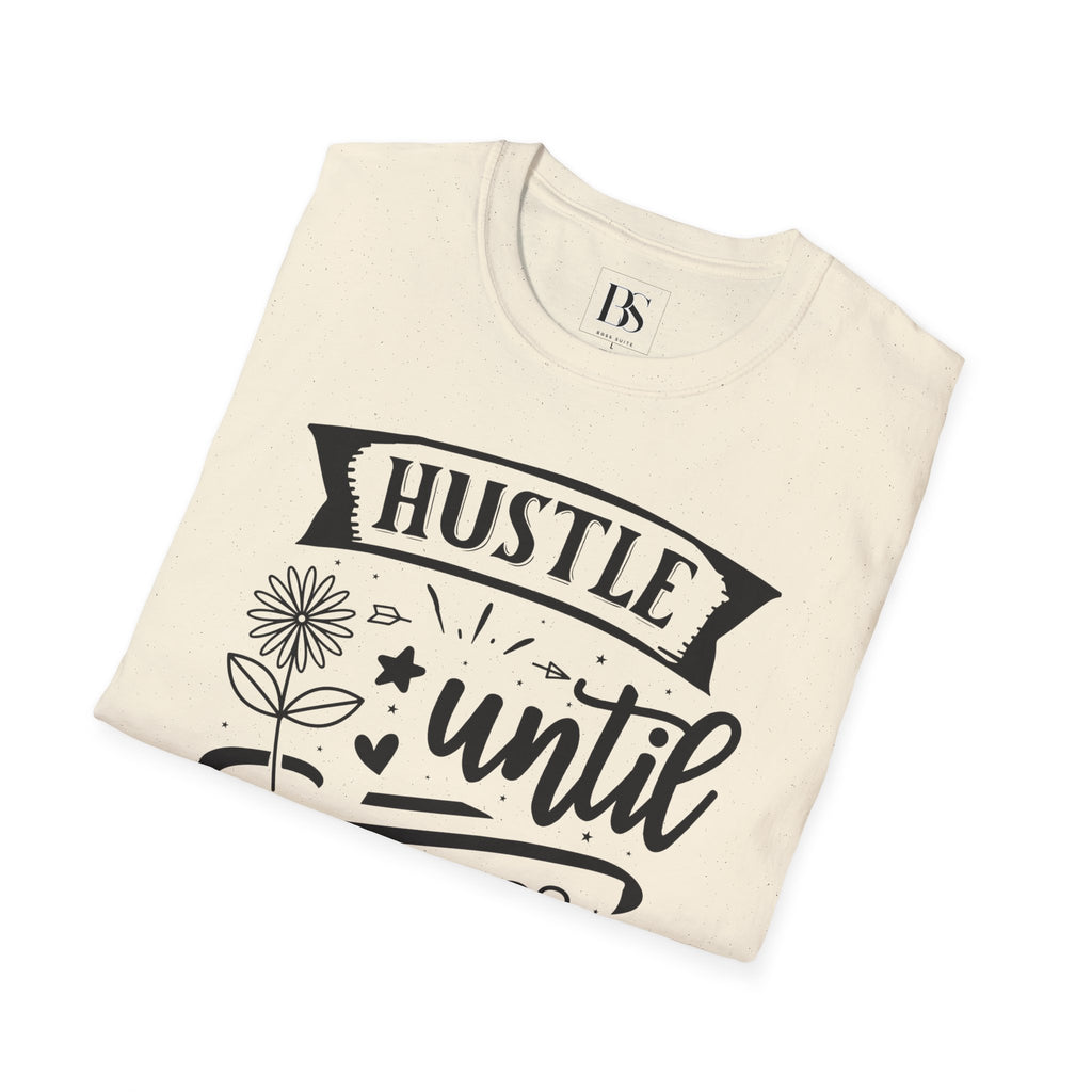 "Hustle Until Your Haters Ask If You’re Hiring" - Boss Suite™ Crewneck Tee