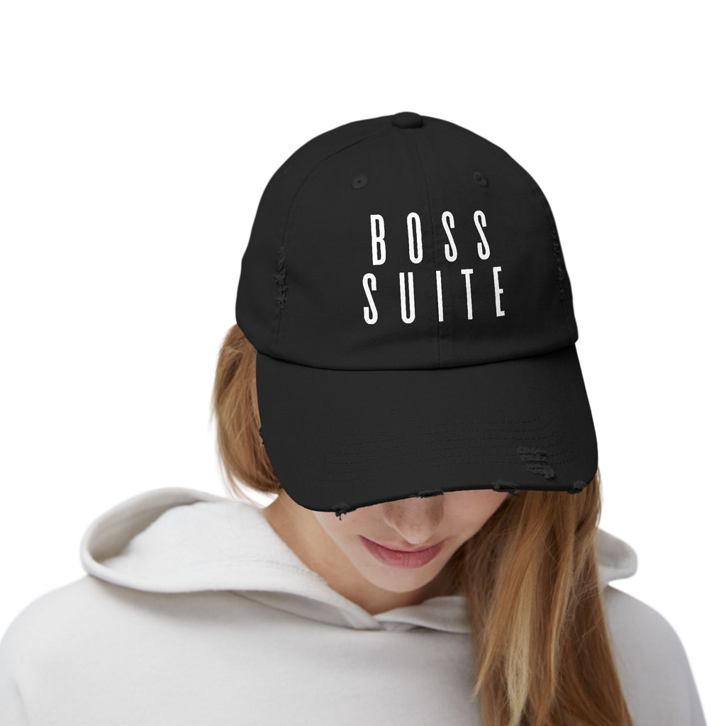 Boss Suite Distressed Cap