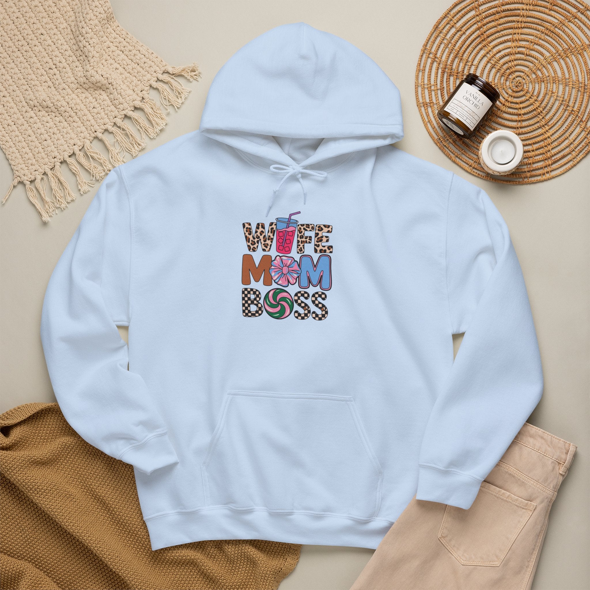 Boss Suite™ Wife Mom Boss Hoodie
