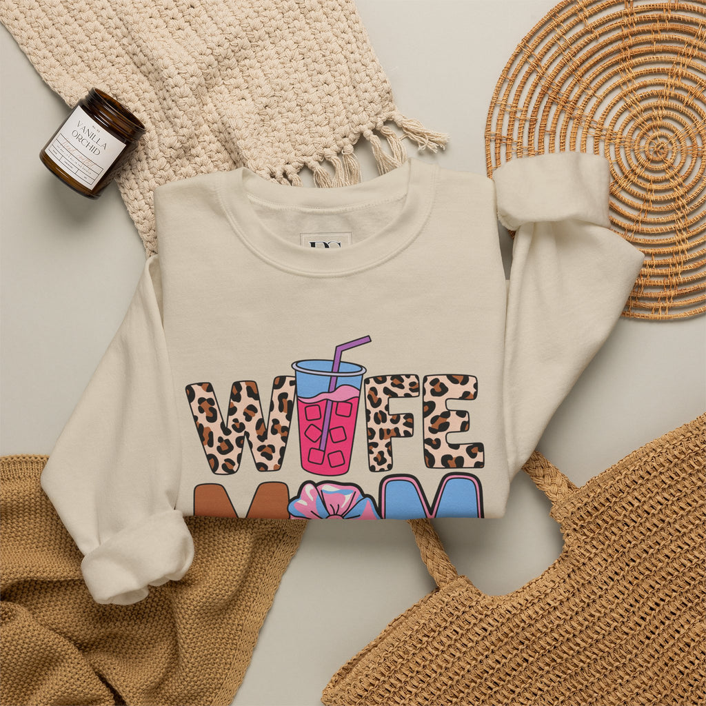 Boss Suite™ Wife Mom Boss Crewneck