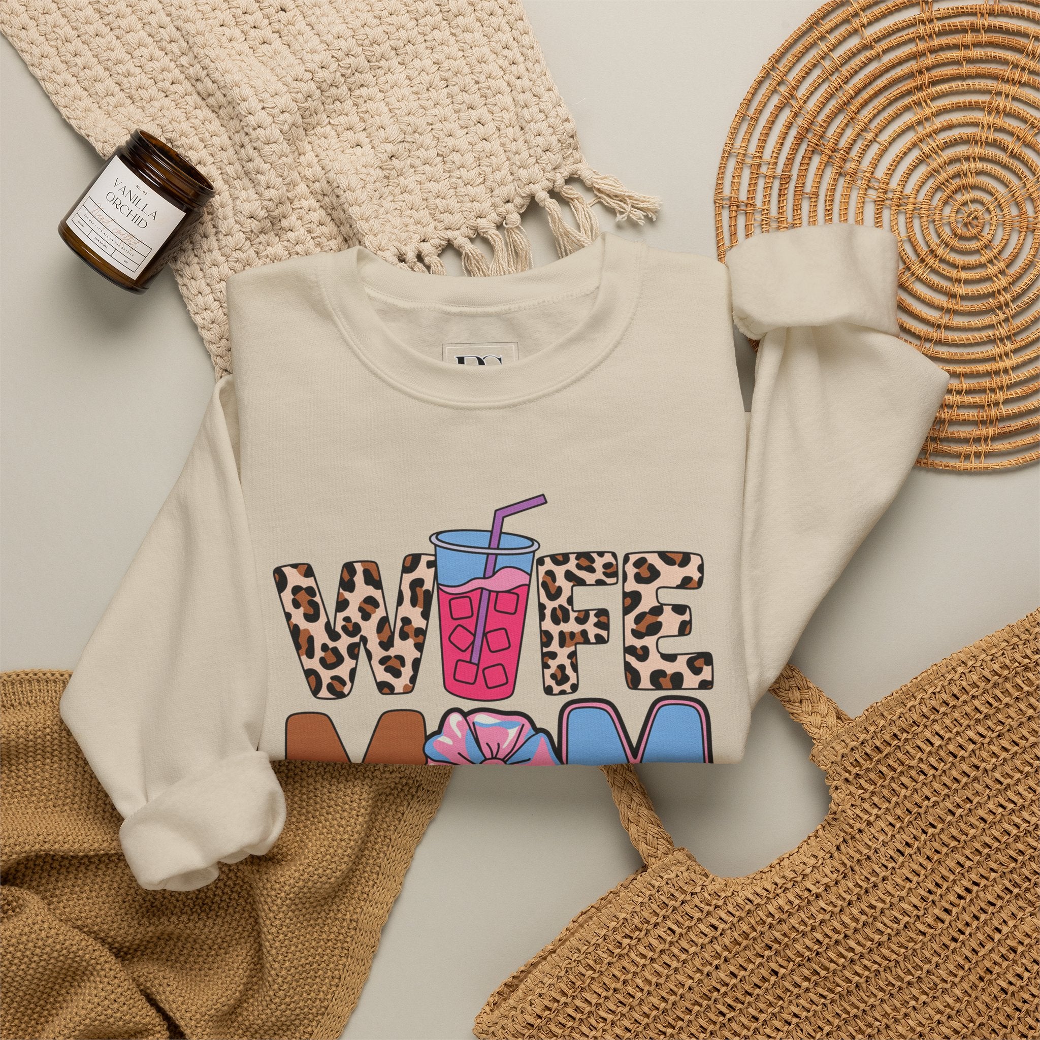 Boss Suite™ Wife Mom Boss Crewneck