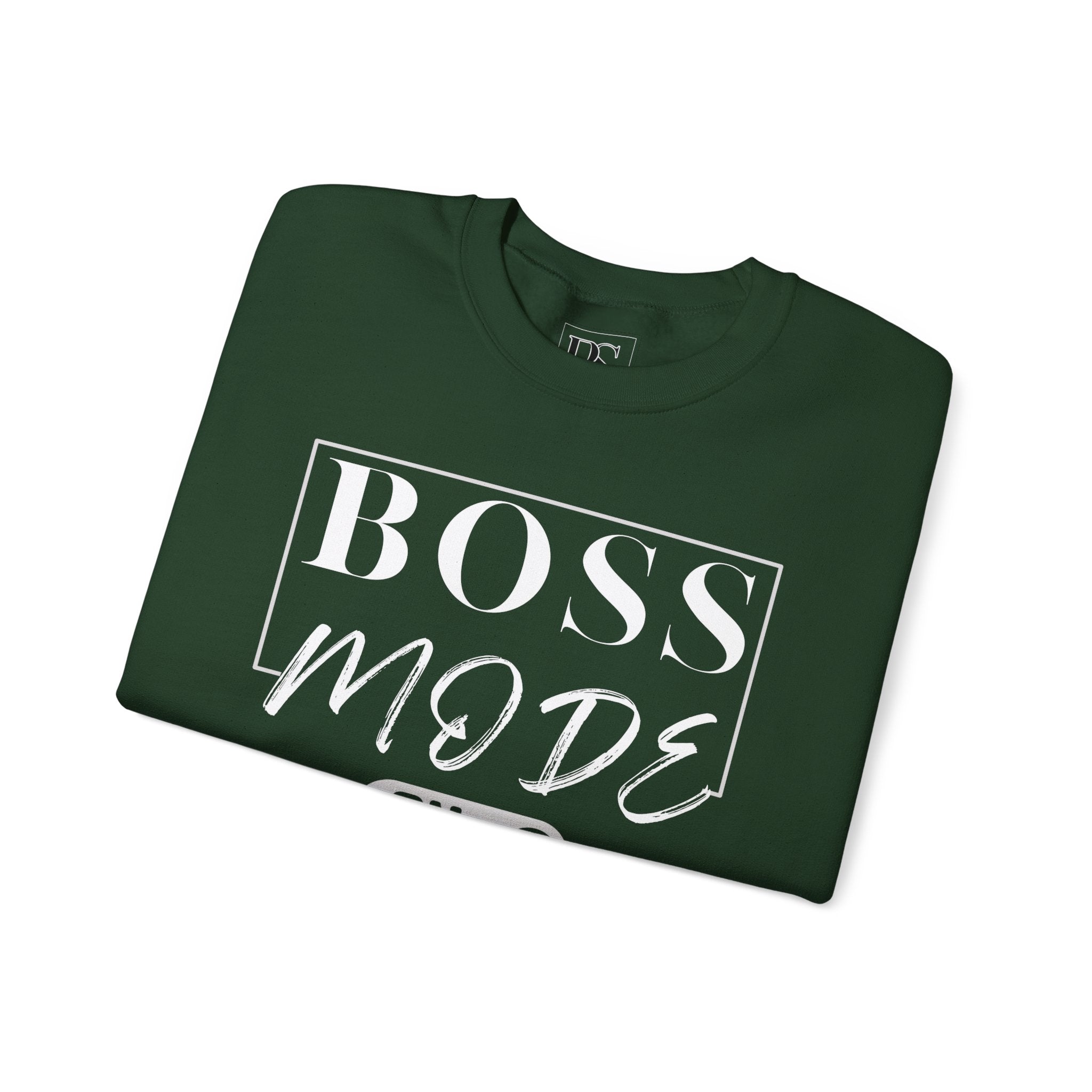 Boss Mode On, Boss Suite™ Crewneck Sweatshirt