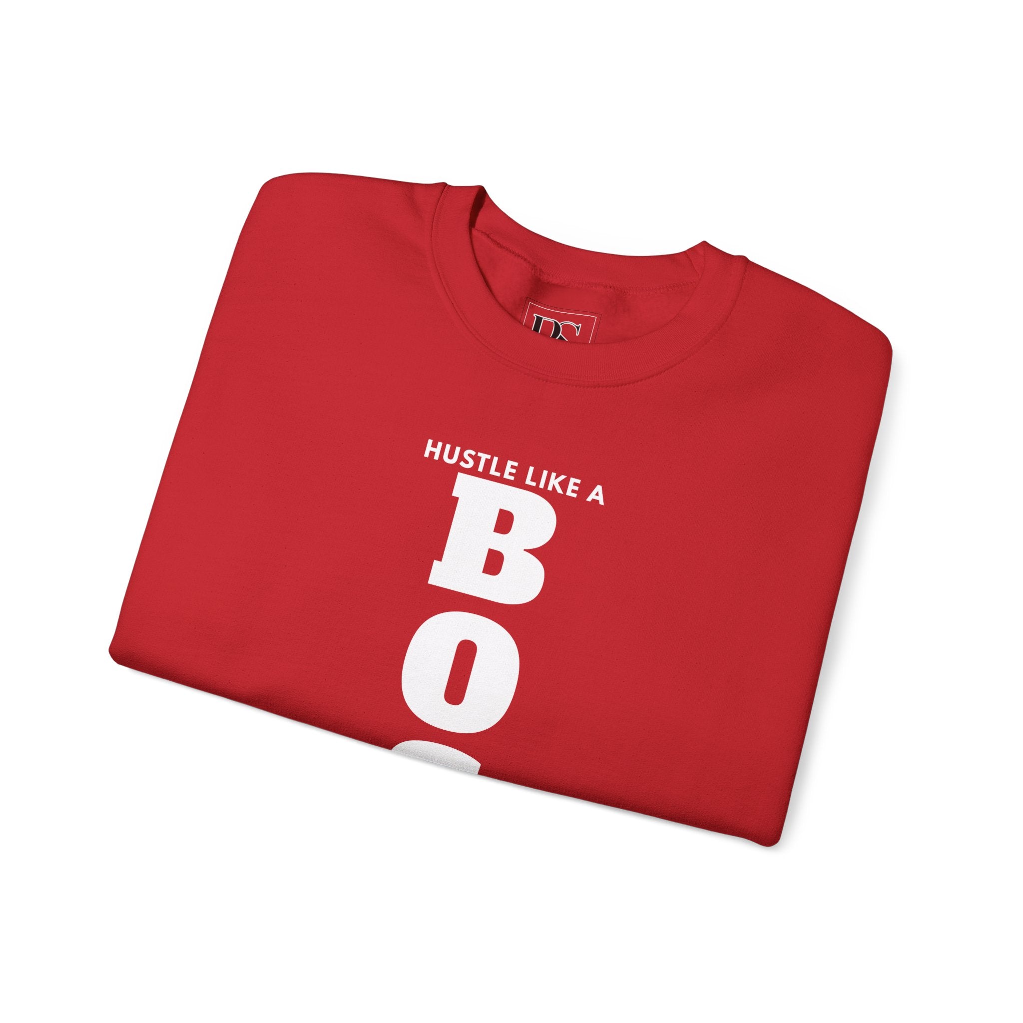 Hustle Like a BOSS, Boss Suite™ Crewneck Sweatshirt