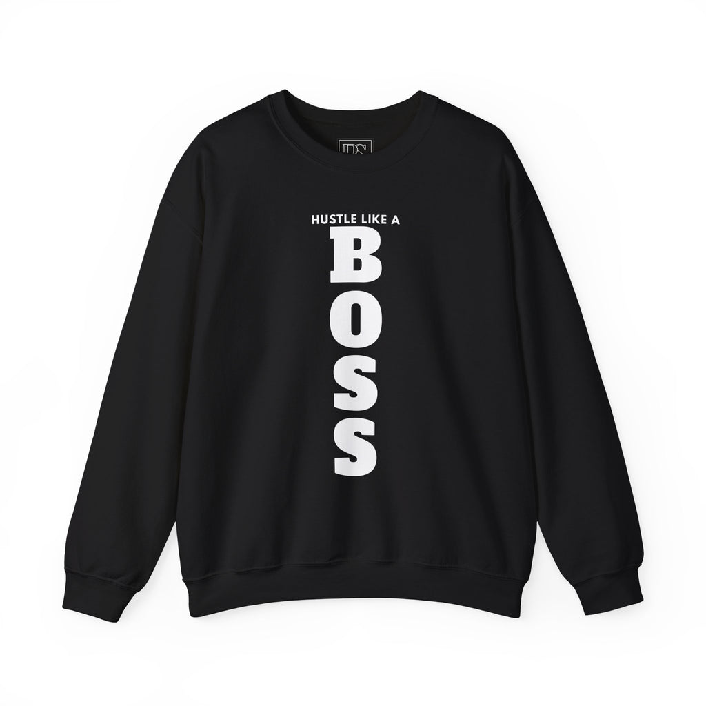 Hustle Like a BOSS, Boss Suite™ Crewneck Sweatshirt