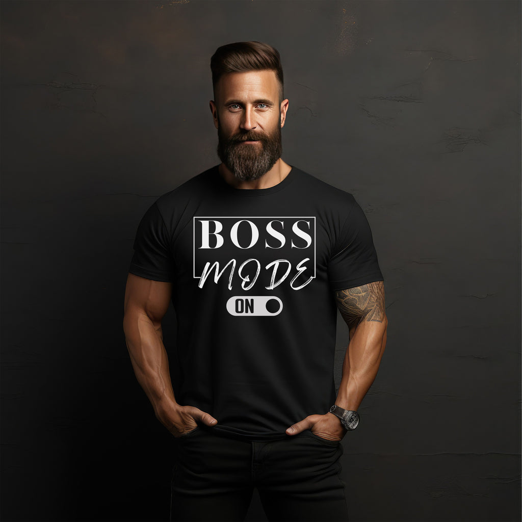 Boss Mode On, Boss Suite™ Crewneck Tee