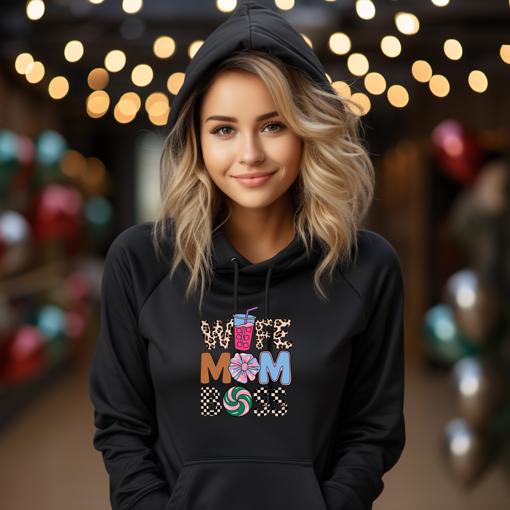 Boss Suite™ Wife Mom Boss Hoodie