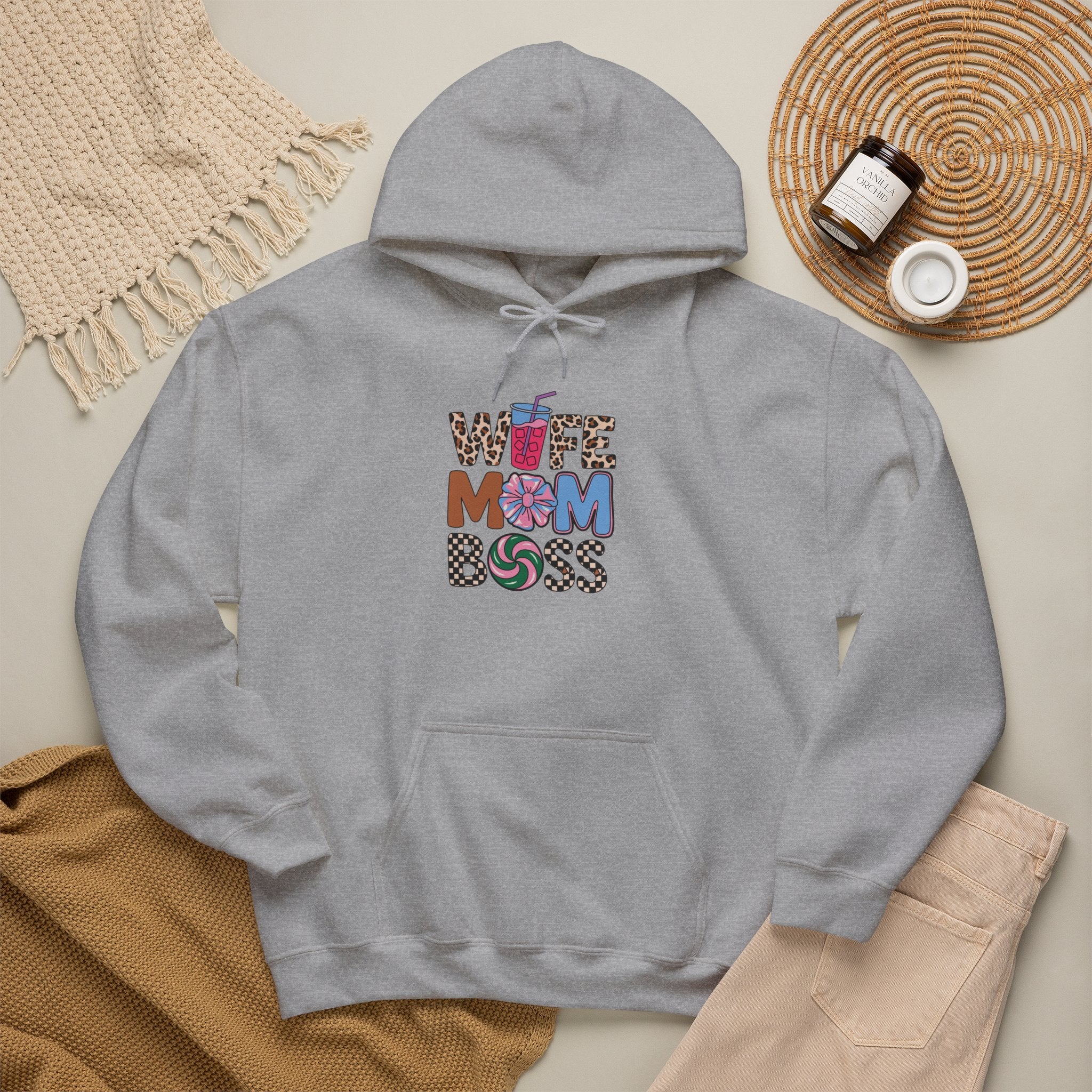 Boss Suite™ Wife Mom Boss Hoodie