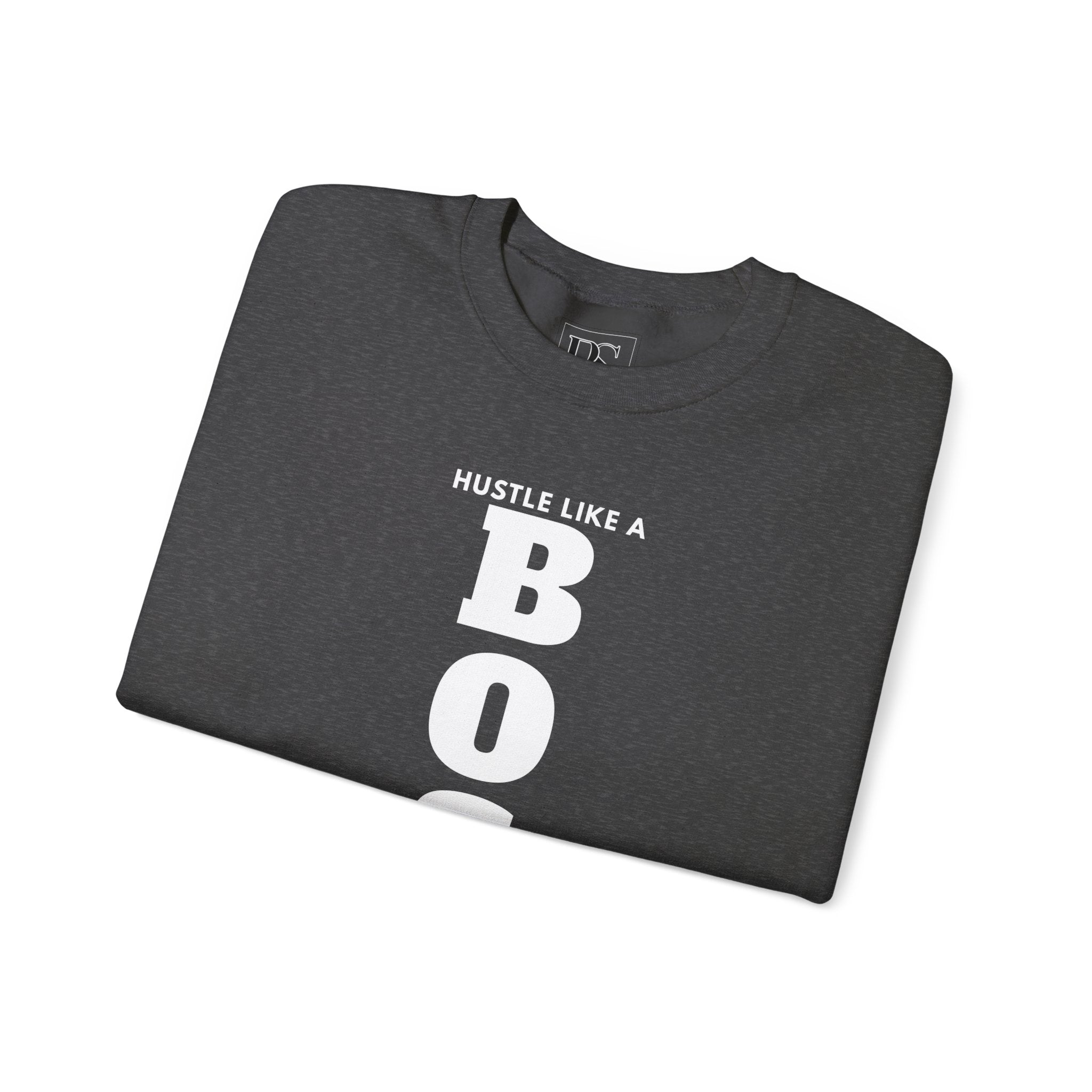Hustle Like a BOSS, Boss Suite™ Crewneck Sweatshirt
