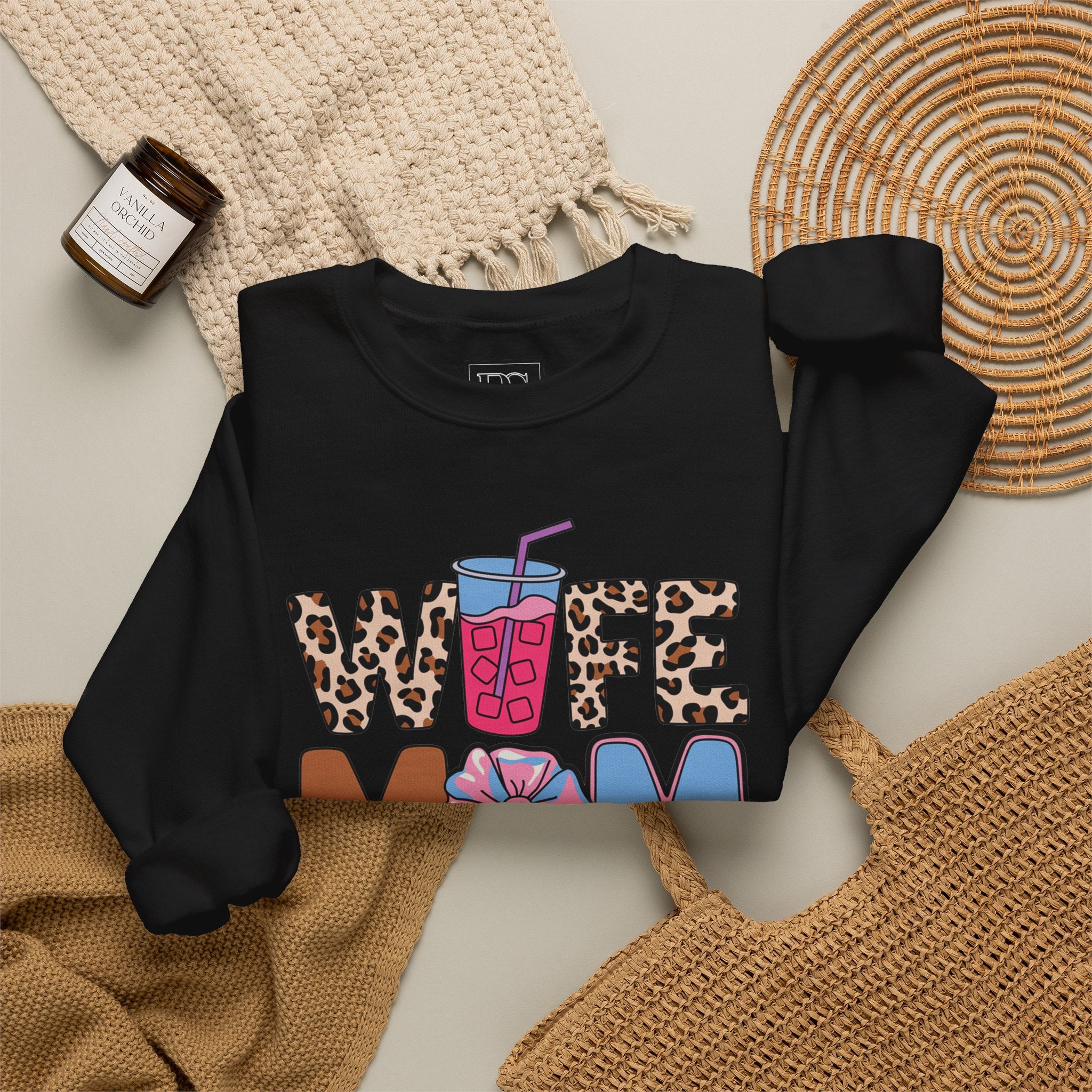 Boss Suite™ Wife Mom Boss Crewneck