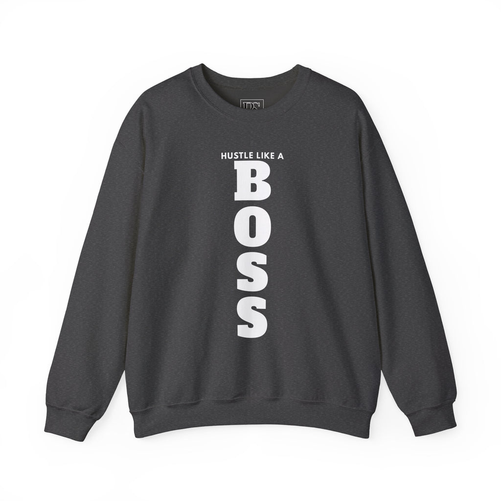 Hustle Like a BOSS, Boss Suite™ Crewneck Sweatshirt