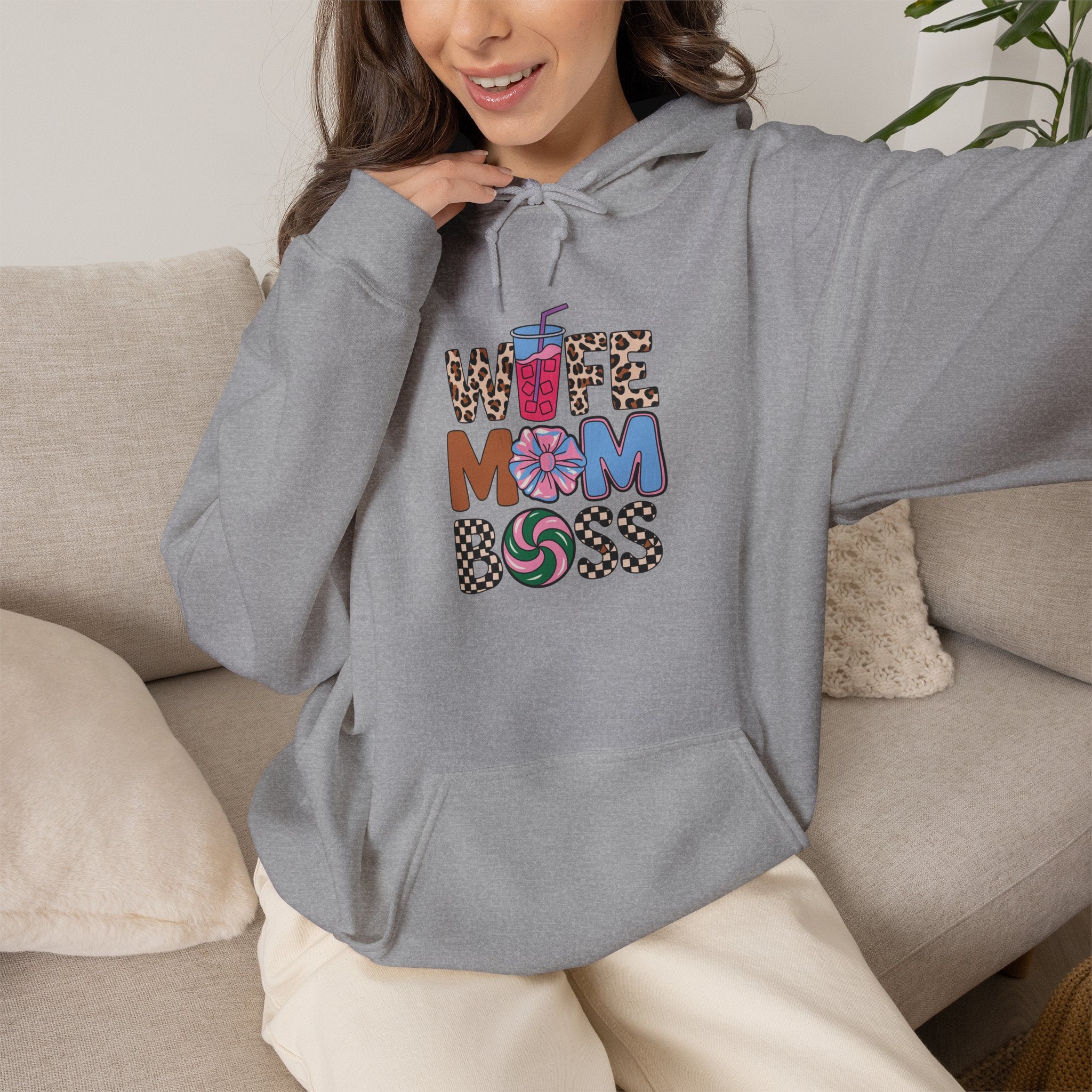 Boss Suite™ Wife Mom Boss Hoodie