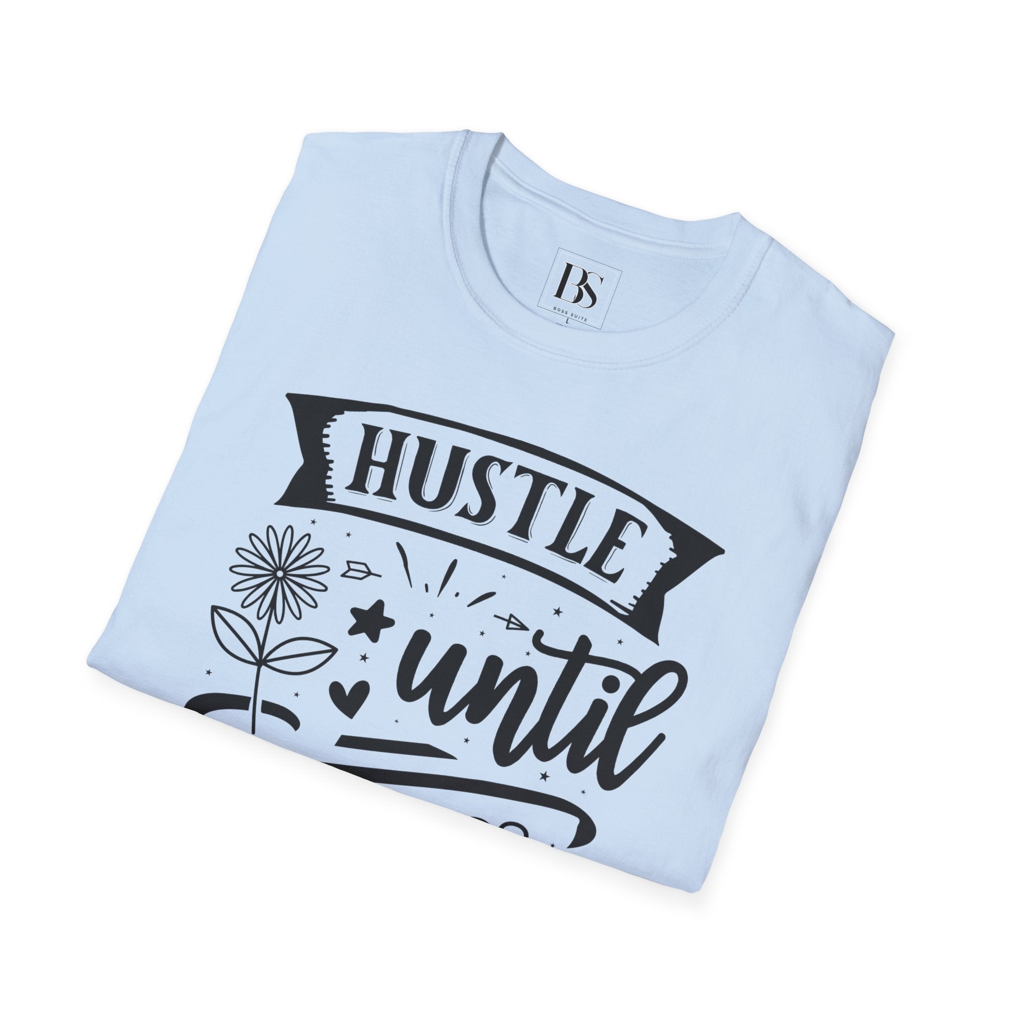 "Hustle Until Your Haters Ask If You’re Hiring" - Boss Suite™ Crewneck Tee