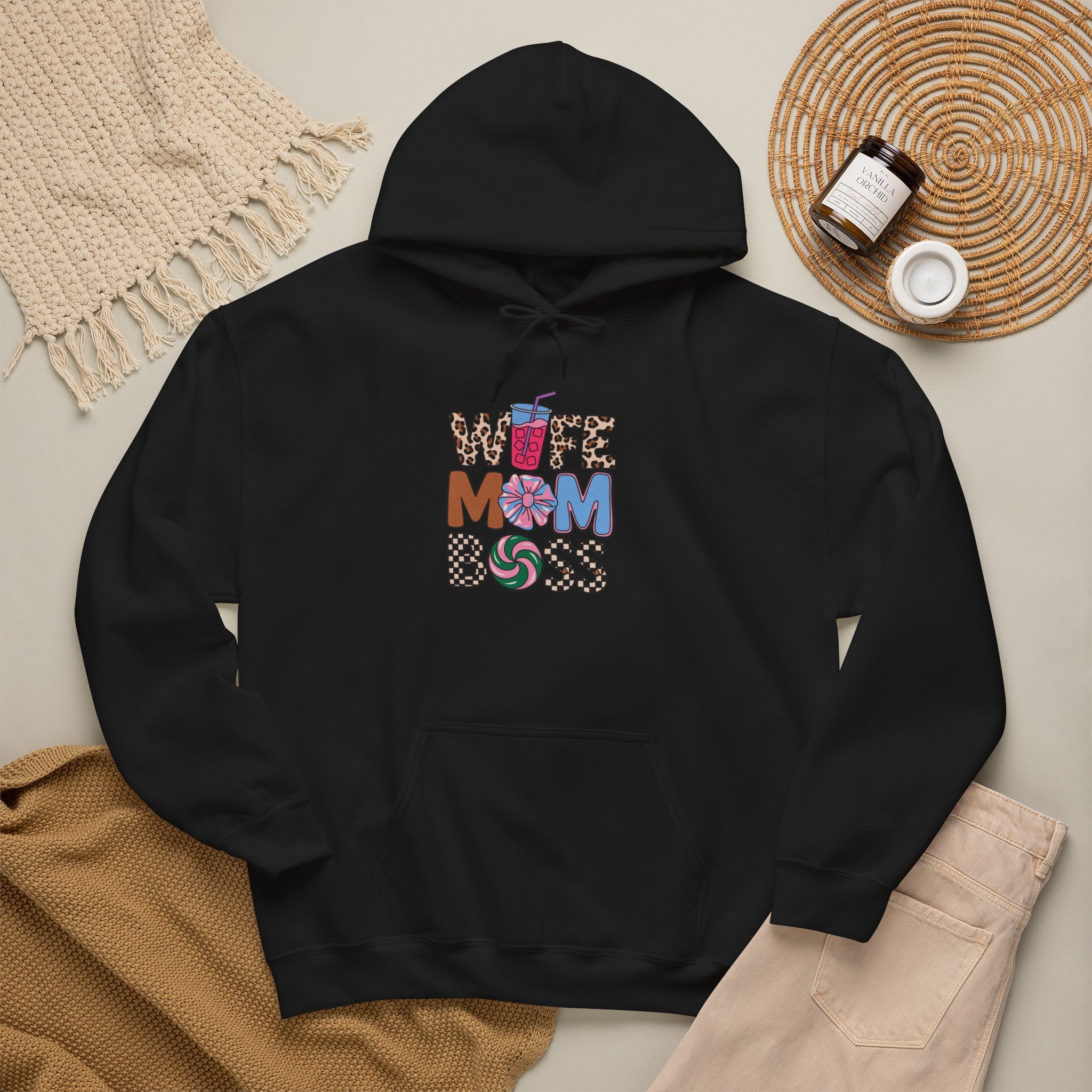 Boss Suite™ Wife Mom Boss Hoodie