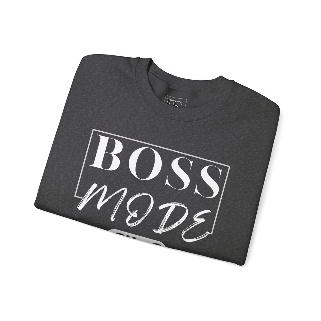 Boss Mode On, Boss Suite™ Crewneck Sweatshirt