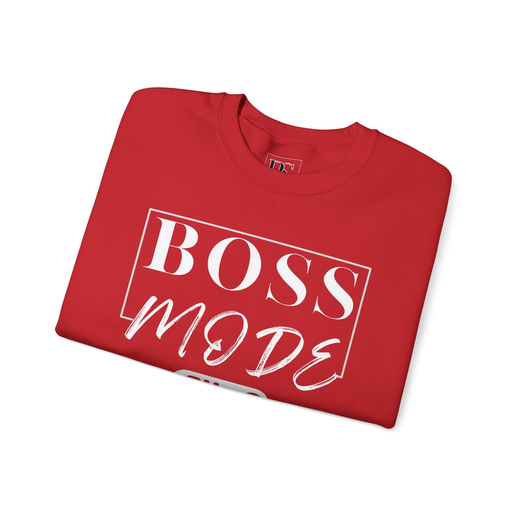 Boss Mode On, Boss Suite™ Crewneck Sweatshirt