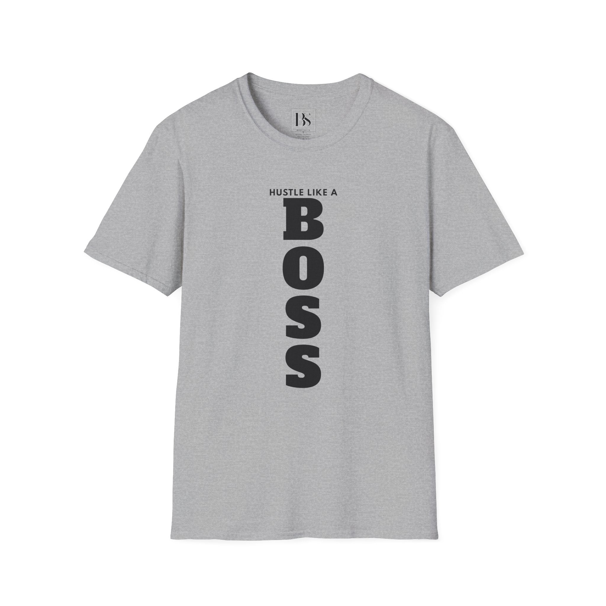 Hustle Like a Boss, Boss Suite™ Crewneck Tee