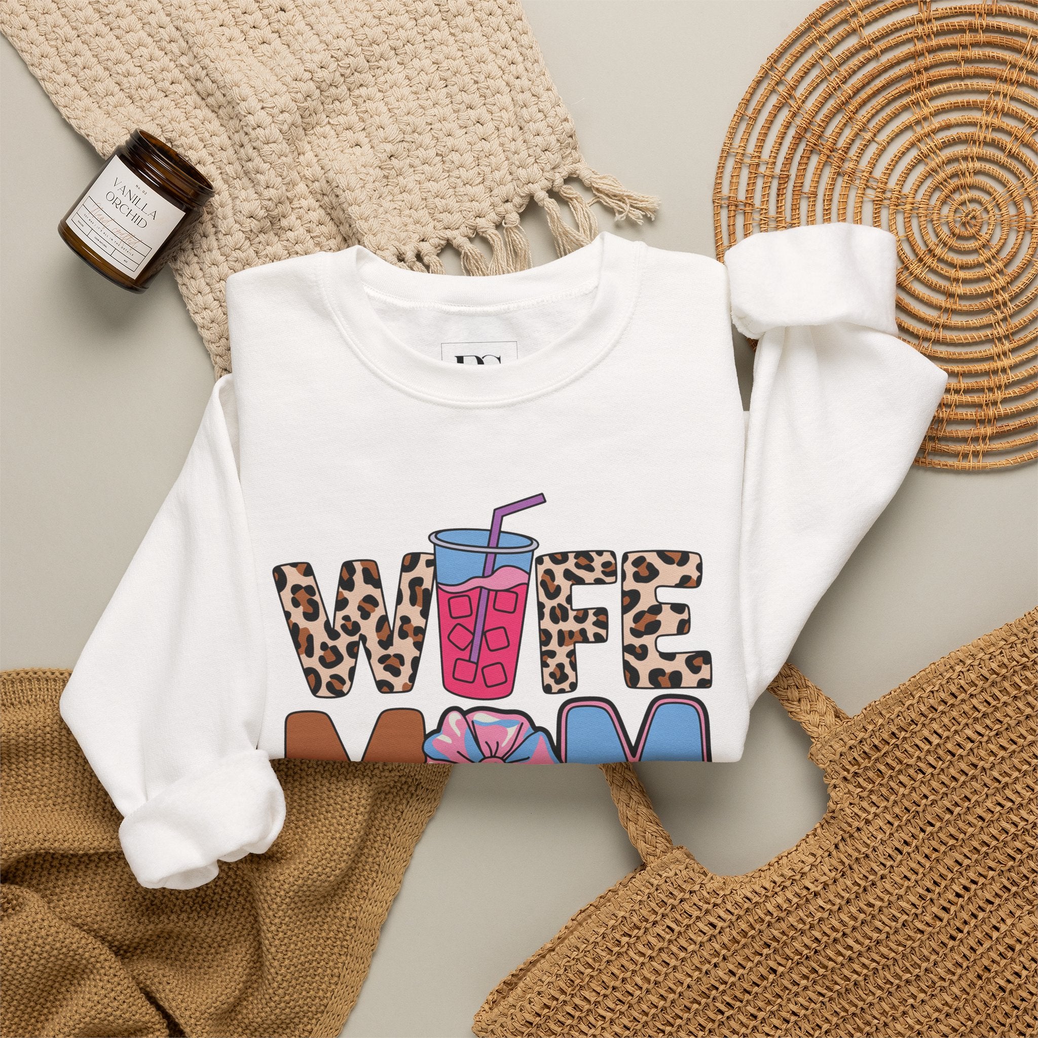 Boss Suite™ Wife Mom Boss Crewneck