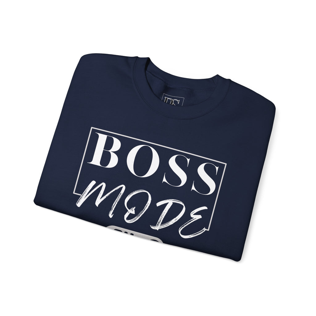 Boss Mode On, Boss Suite™ Crewneck Sweatshirt