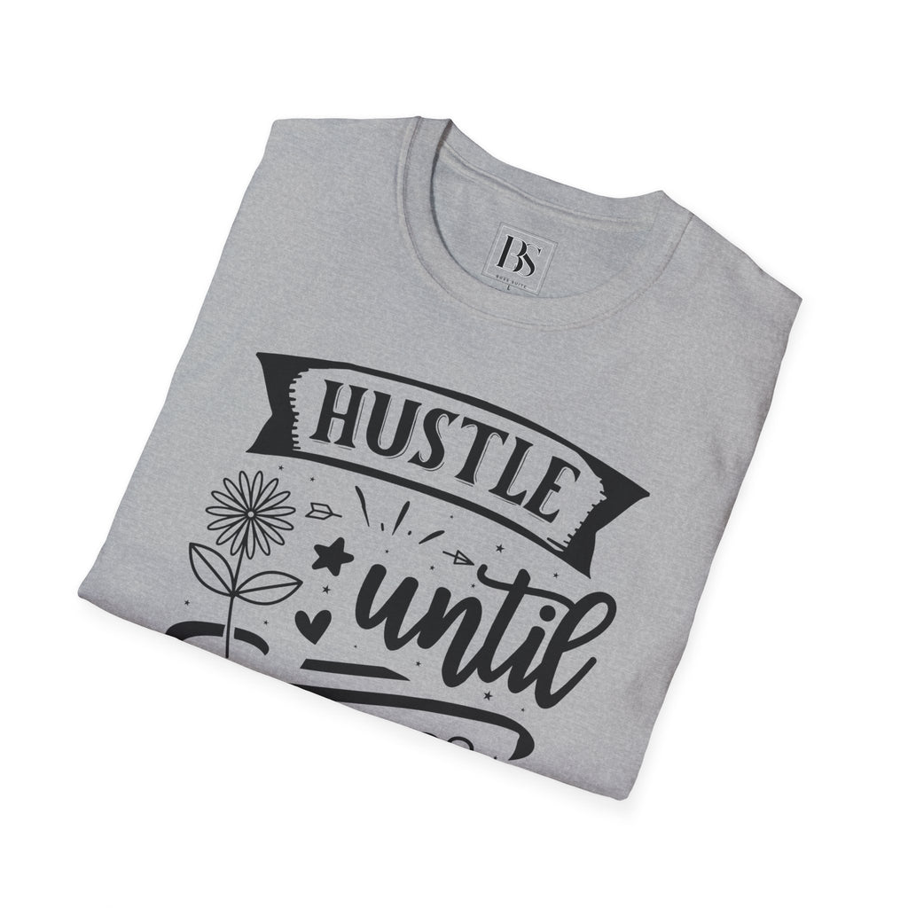 "Hustle Until Your Haters Ask If You’re Hiring" - Boss Suite™ Crewneck Tee