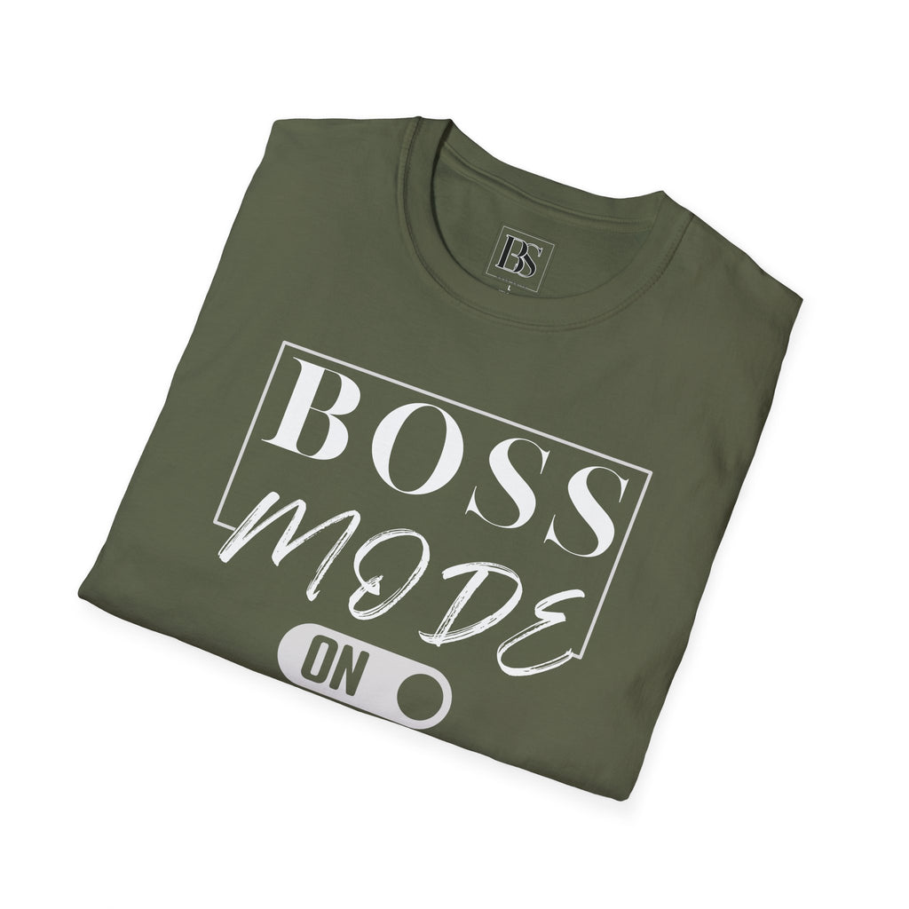 Boss Mode On, Boss Suite™ Crewneck Tee
