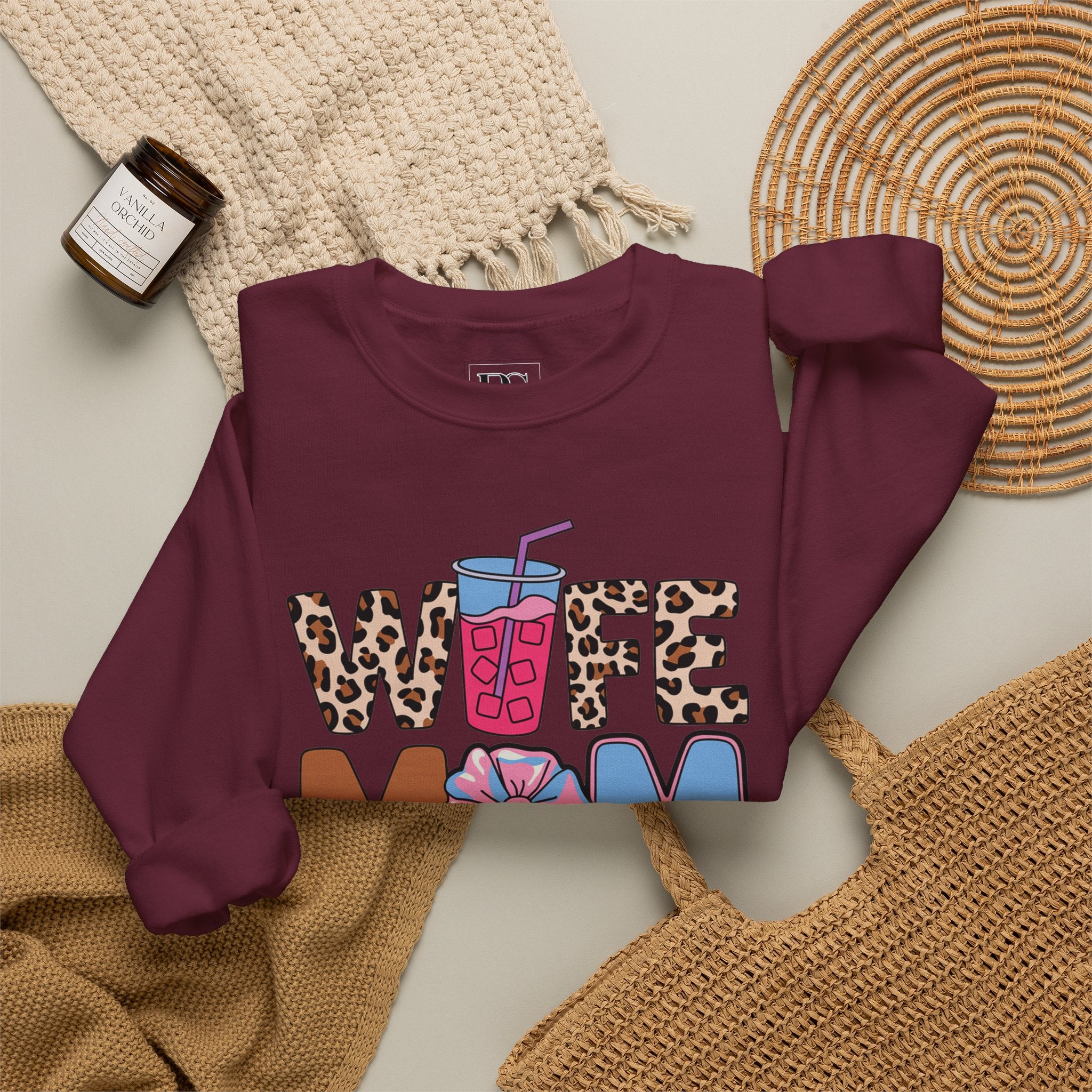 Boss Suite™ Wife Mom Boss Crewneck