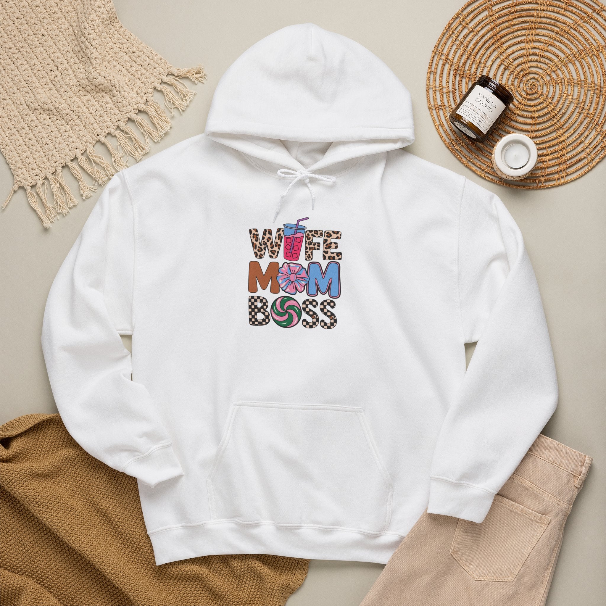Boss Suite™ Wife Mom Boss Hoodie
